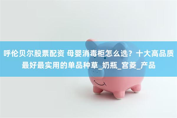 呼伦贝尔股票配资 母婴消毒柜怎么选？十大高品质最好最实用的单品种草_奶瓶_宫菱_产品
